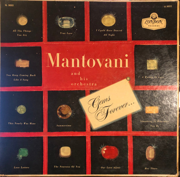 Mantovani And His Orchestra : Gems Forever (LP, Album, Mono, Roc)