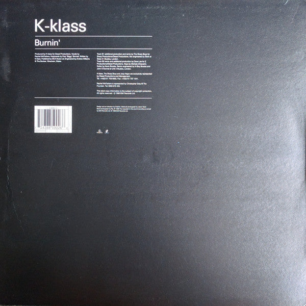 K-klass : Burnin' (12")