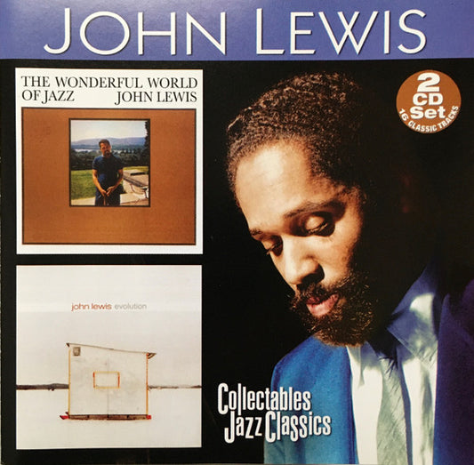 John Lewis (2) : The Wonderful World Of Jazz / Evolution  (2xCD, Comp, RE)