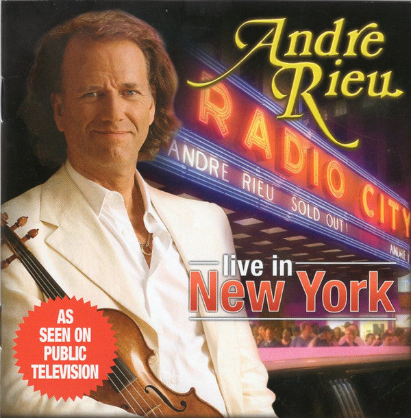 André Rieu : Radio City Music Hall - Live In New York (CD, Album, Comp)