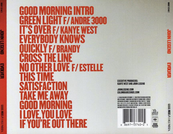 John Legend : Evolver (CD, Album)