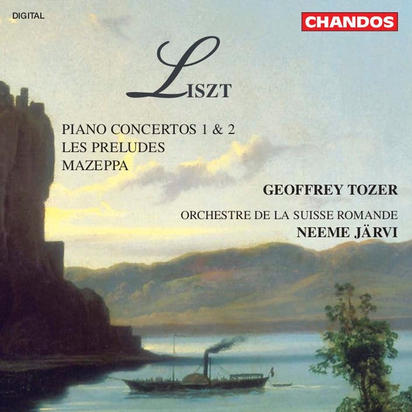 Franz Liszt, Geoffrey Tozer (2), Orchestre De La Suisse Romande*, Neeme Järvi : Piano Concertos 1 & 2 / Les Preludes / Mazeppa (CD)