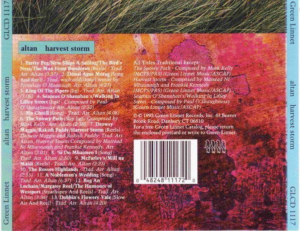 Altan : Harvest Storm (CD, Album)