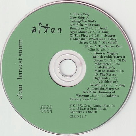 Altan : Harvest Storm (CD, Album)