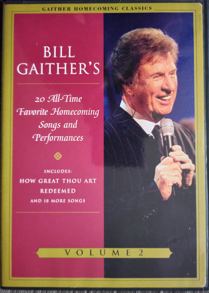 Bill Gaither* : Gaither Homecoming Classics, Volume 2 (DVD, Album, Comp)