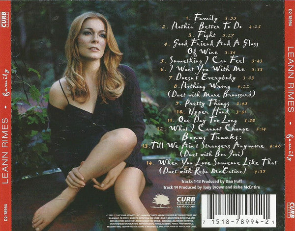 LeAnn Rimes : Family (CD, Album)