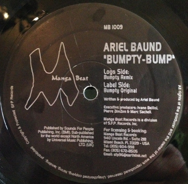 Ariel Baund : Bumpty-Bump (12")