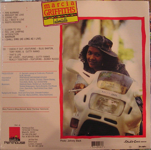 Marcia Griffiths : Indomitable (LP, Album)