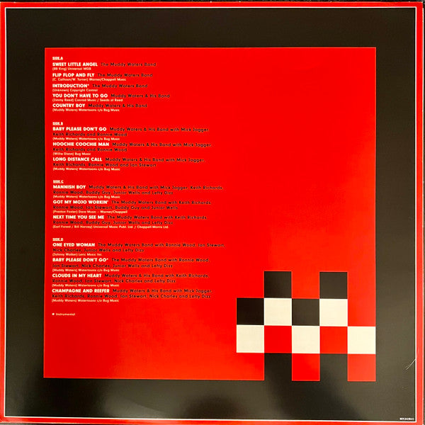 Muddy Waters, The Rolling Stones : Checkerboard Lounge - Live Chicago 1981 (LP, Opa + LP, Opa + Album, RE)
