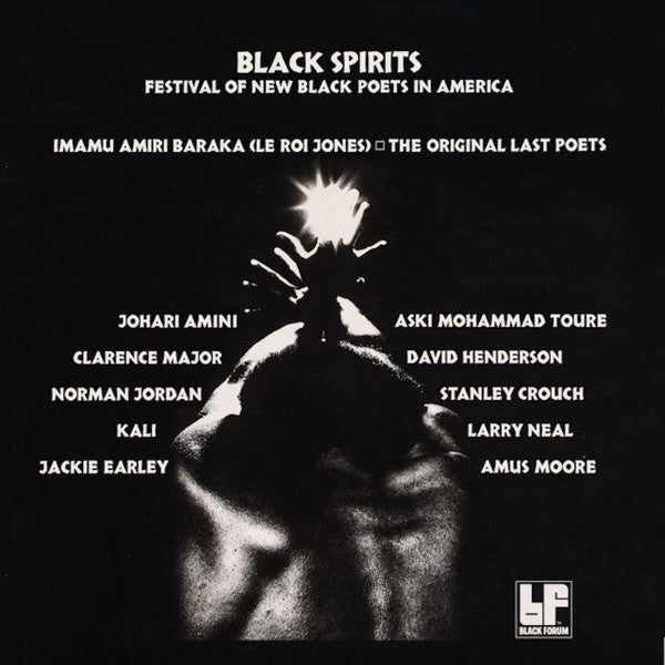 Various : Black Spirits: Festival Of New Black Poets In America (LP, Comp, RE, Whi)