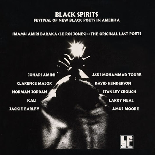 Various : Black Spirits: Festival Of New Black Poets In America (LP, Comp, RE, Whi)