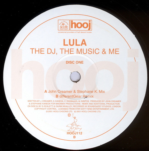 Lula : The DJ, The Music & Me (12", 1/2)