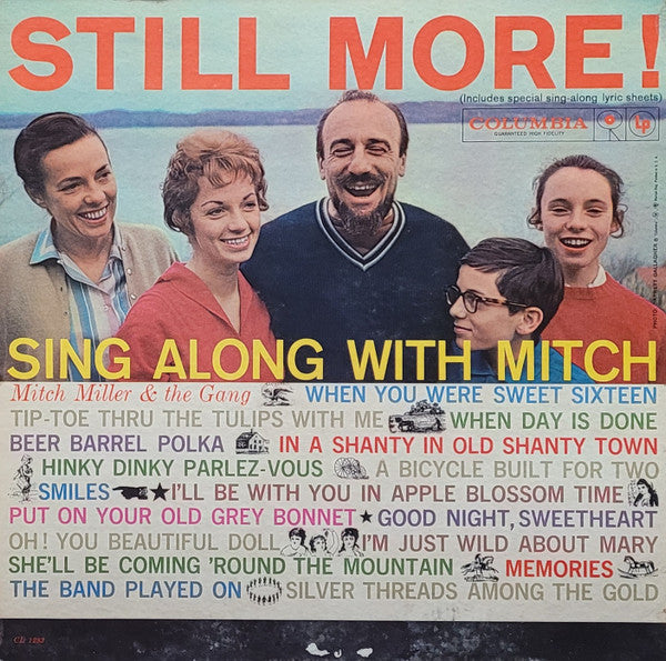 Mitch Miller And The Gang : Still More Sing Along With Mitch (LP, Album, Mono, Gat)