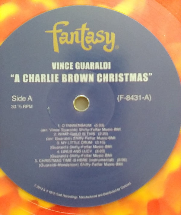 Vince Guaraldi Trio : A Charlie Brown Christmas  (LP, Album, Ltd, RE, Red)