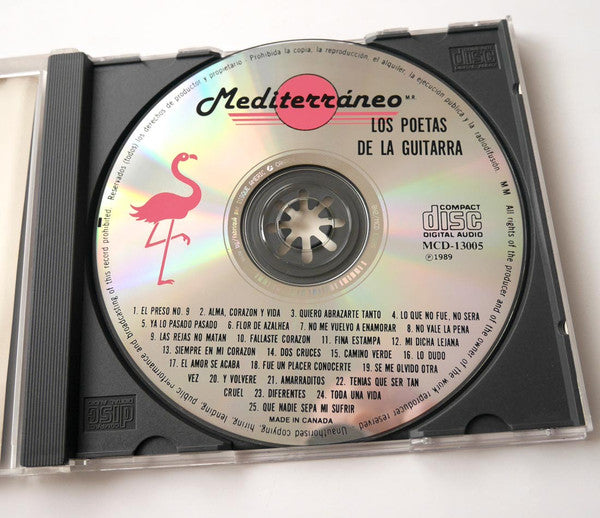 Los Poetas De La Guitarra : 25 Éxitos (CD, Comp, RE)