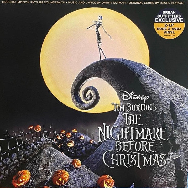 Danny Elfman : Tim Burton's The Nightmare Before Christmas (Original Motion Picture Soundtrack) (LP, Bon + LP, Aqu + Album, Ltd, RE)