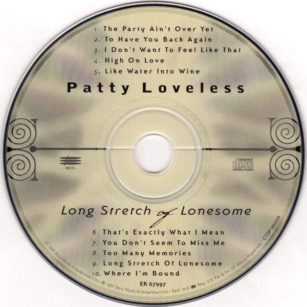 Patty Loveless : Long Stretch Of Lonesome (CD, Album)