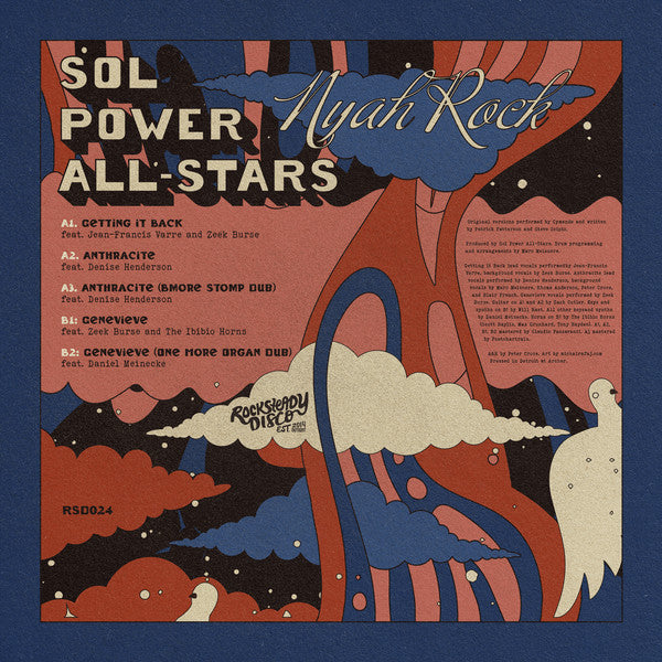 Sol Power All-Stars : Nyah-Rock (12", EP, Ltd)