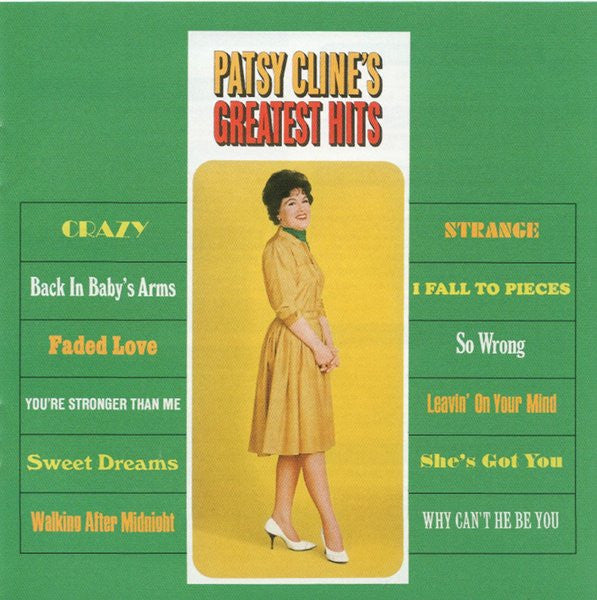 Patsy Cline : Greatest Hits (HDCD, Comp, RE)
