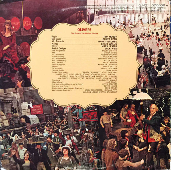 Lionel Bart : Oliver! An Original Soundtrack Recording (LP, Album)