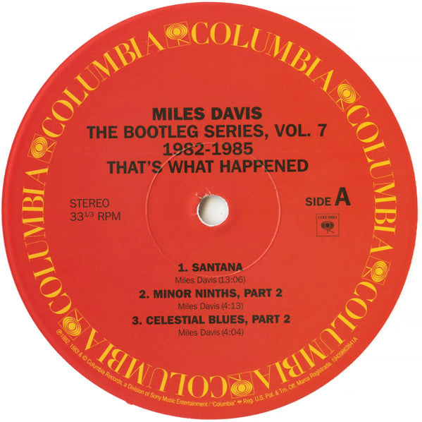 Miles Davis : That's What Happened 1982-1985 (The Bootleg Series, Vol. 7) (2xLP, Whi)