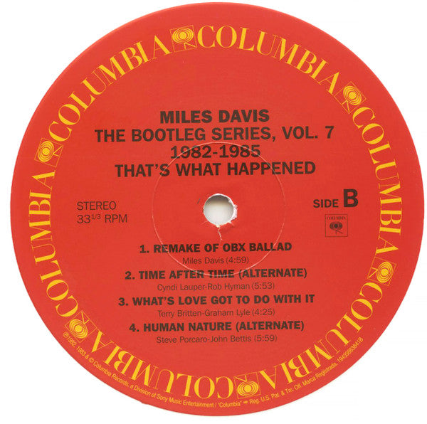 Miles Davis : That's What Happened 1982-1985 (The Bootleg Series, Vol. 7) (2xLP, Whi)