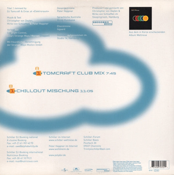 Schiller Mit Heppner* : Dream Of You (Remix) (12")