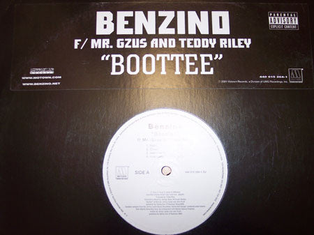 Benzino : Boottee / Bang Ta Dis (12", Promo)