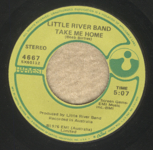 Little River Band : Lady (7", Jac)