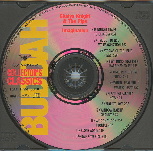 Gladys Knight & The Pips* : Imagination (CD, Album, RE, RM)