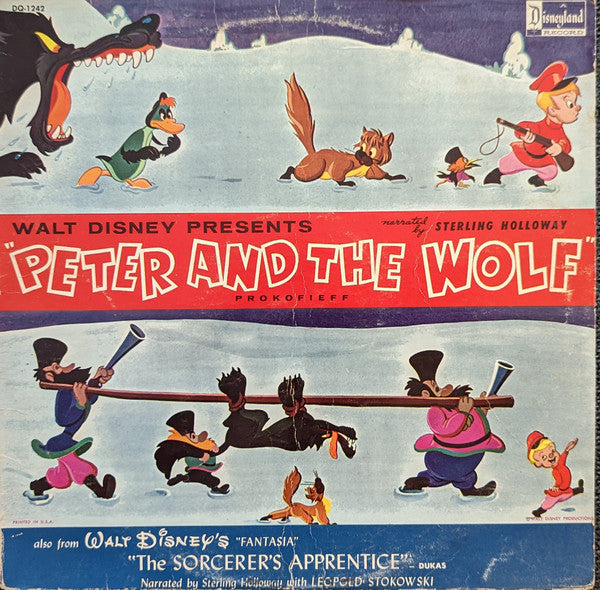 Various : Peter And The Wolf / The Sorcerer's Apprentice (LP, Album, RE, RP)