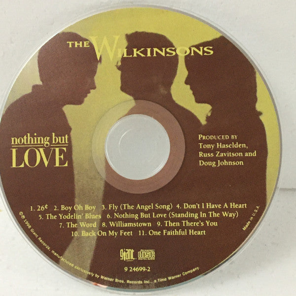 The Wilkinsons : Nothing But Love (CD, Album, Club)