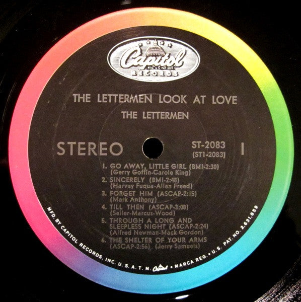 The Lettermen : Look At Love (LP, Album, Scr)