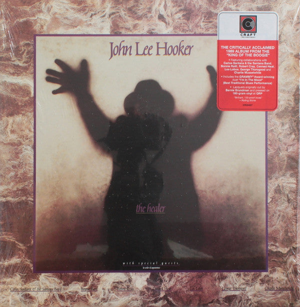 John Lee Hooker : The Healer (LP, Album, RE, 180)