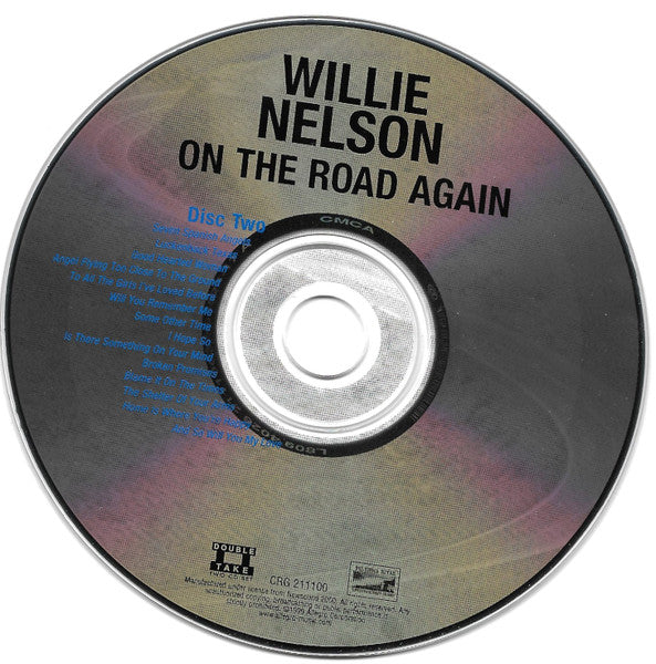 Willie Nelson : On The Road Again (2xCD, Comp)