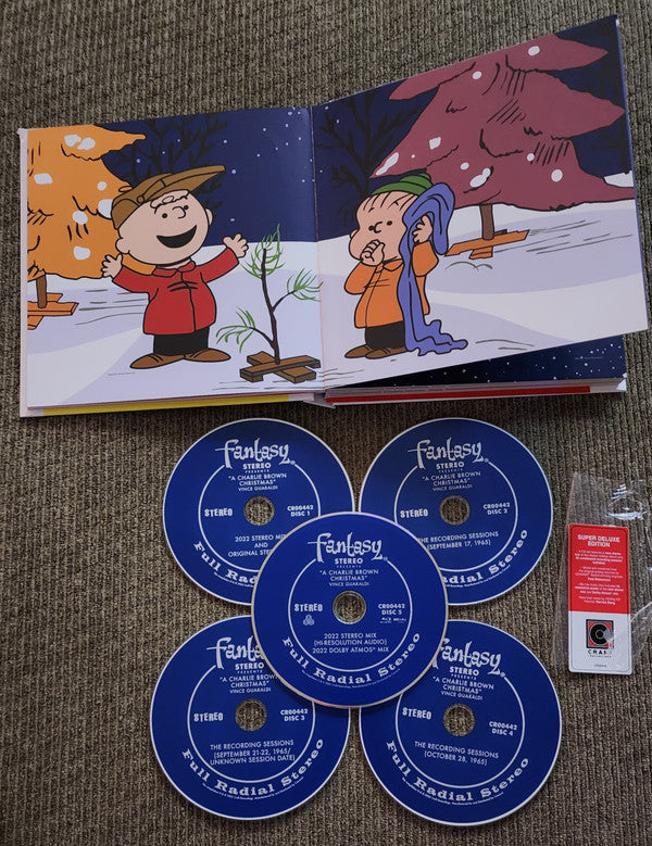 Vince Guaraldi : A Charlie Brown Christmas (Dlx + 4xCD, Album, RE + Blu-ray, Album, Multichann)