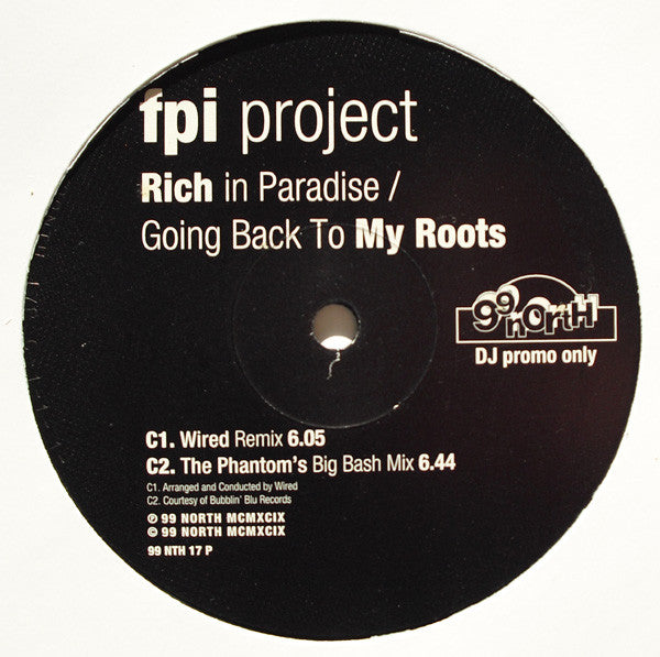 FPI Project : Rich In Paradise / Going Back To My Roots (2x12")