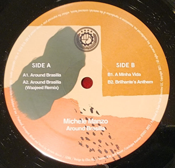 Michele Manzo : Around Brazillia EP (12", EP)