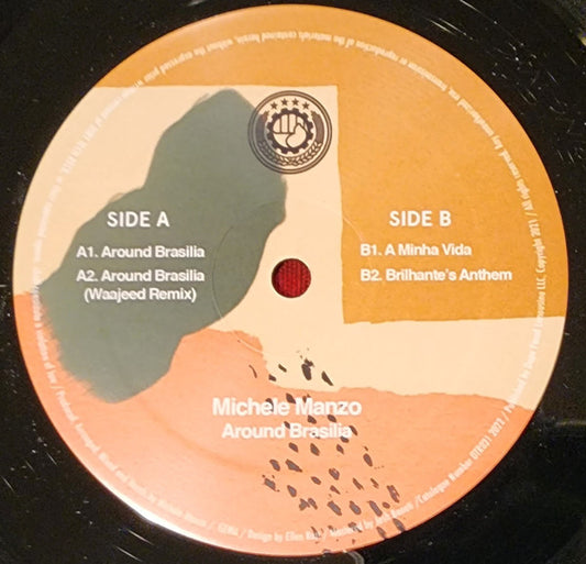 Michele Manzo : Around Brazillia EP (12", EP)