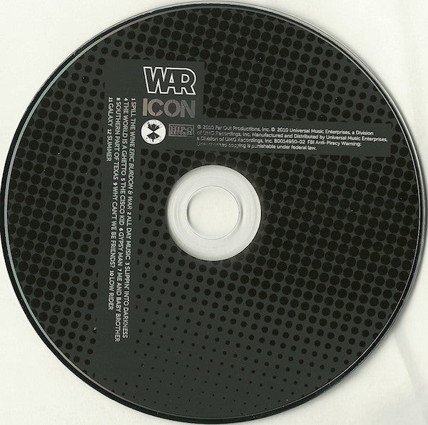 War : Icon (The Hits) (CD, Comp)