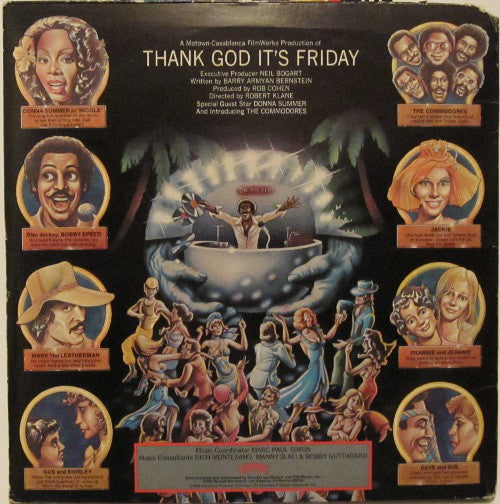 Various : Thank God It's Friday (The Original Motion Picture Soundtrack) (2xLP, Album, Als + 12", S/Sided, Single)