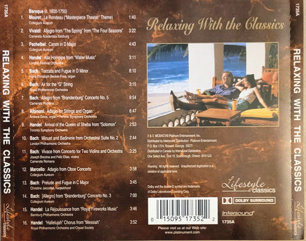 Various : Relaxing With The Classics - Disc 1 (CD, Comp, Dol)