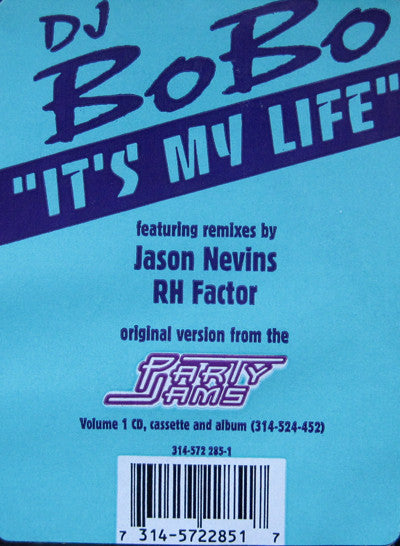 DJ BoBo : It's My Life (12")