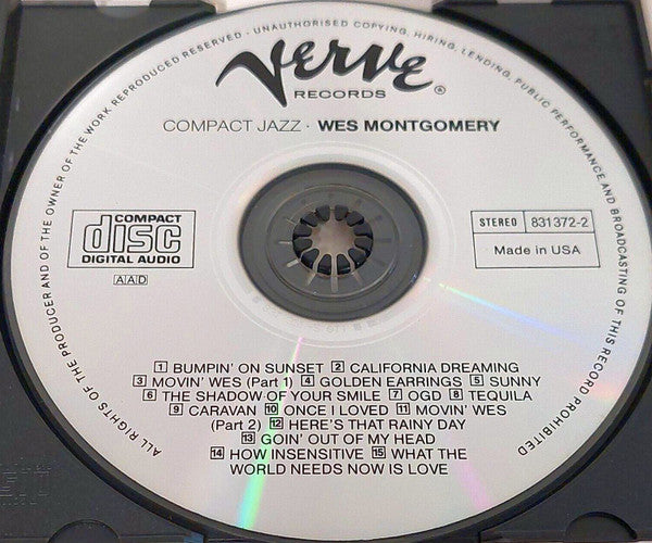 Wes Montgomery : Wes Montgomery (CD, Comp, RM)