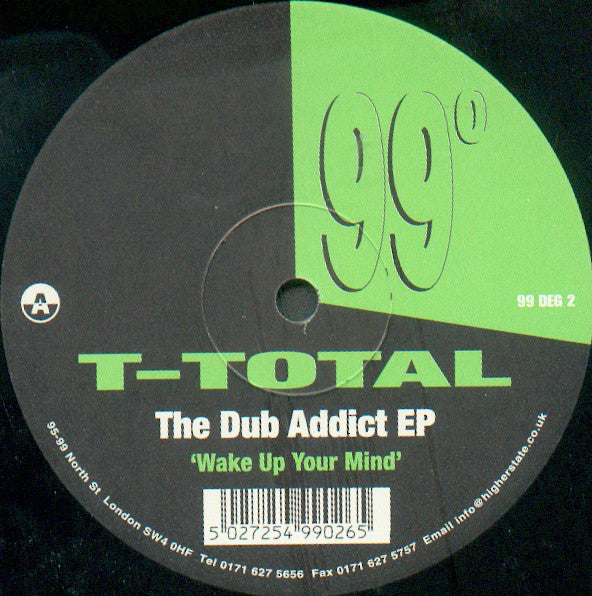 T-Total : The Dub Addict EP (12", EP)