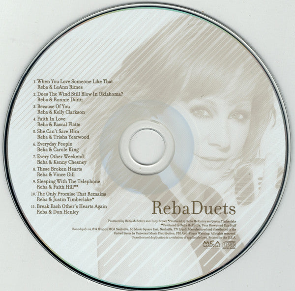 Reba* : Duets (CD, Album, RE)