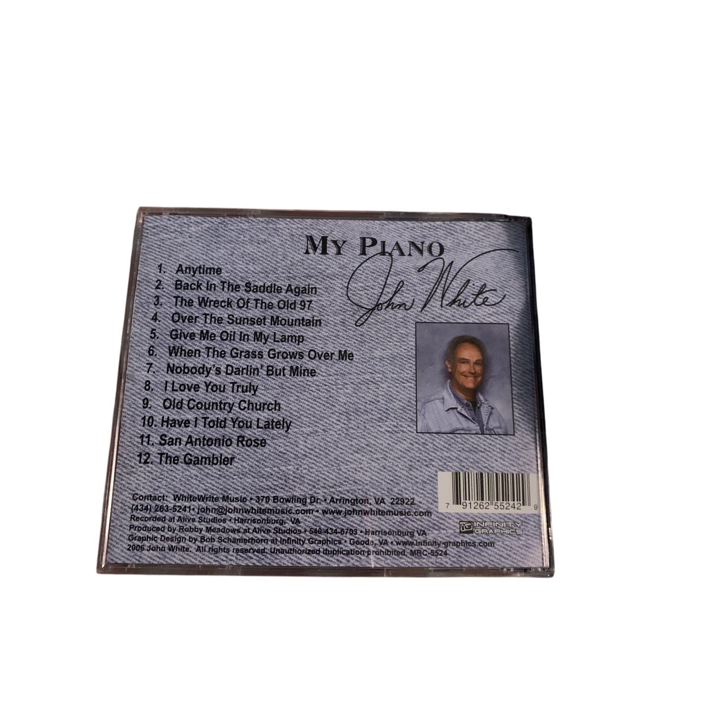 John White - My Piano (CD)