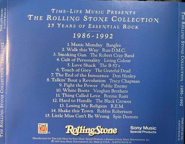 Various : The Rolling Stone Collection: 1986-1992 (CD-ROM)