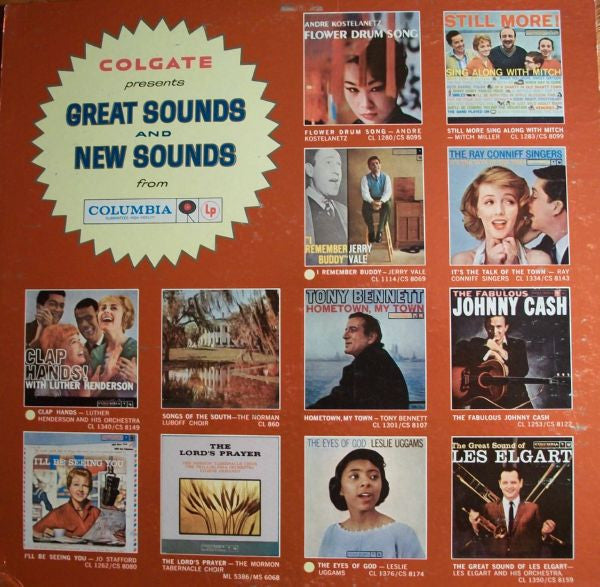 Various : Colgate Presents Great Sounds And New Sounds (LP, Comp)