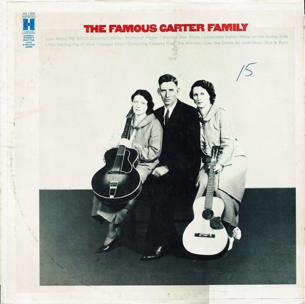 The Carter Family : The Famous Carter Family (LP, Album, RE, San)